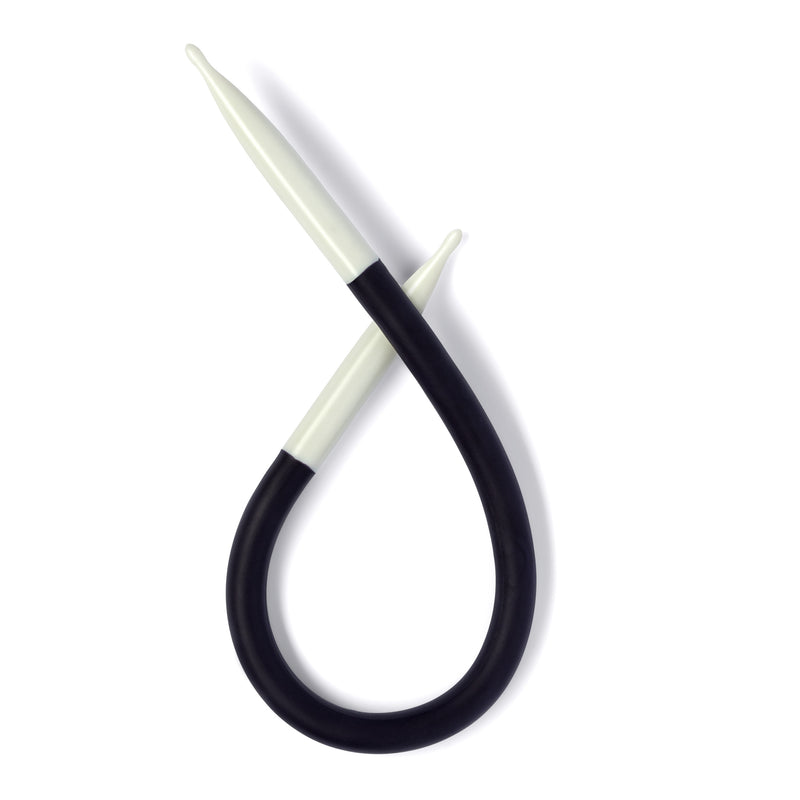 Cargue la imagen en el visor de la galería, 57126|Prym 10" Ergonomic Yoga Cable-Stitch Needle, US 10.75 (7mm)
