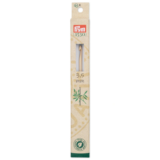 197603|Prym 6" Bamboo Crochet Hook, 3.5mm