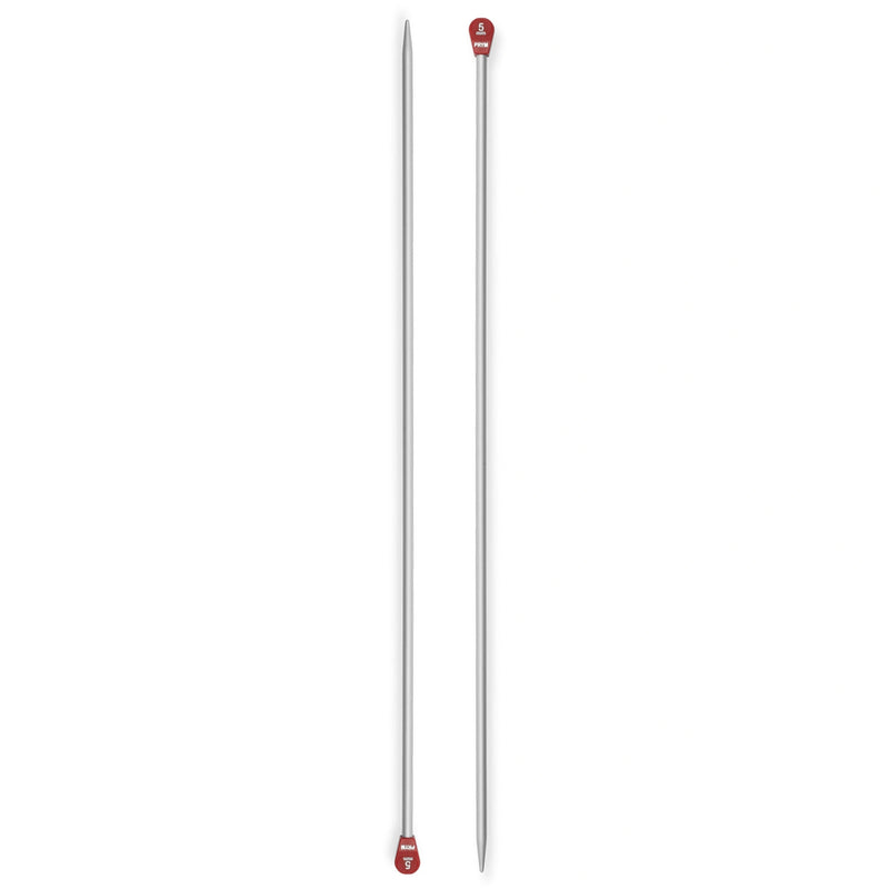 Load image into Gallery viewer, 191478|Prym 16" Single Point Aluminum Knitting Needles, 5mm