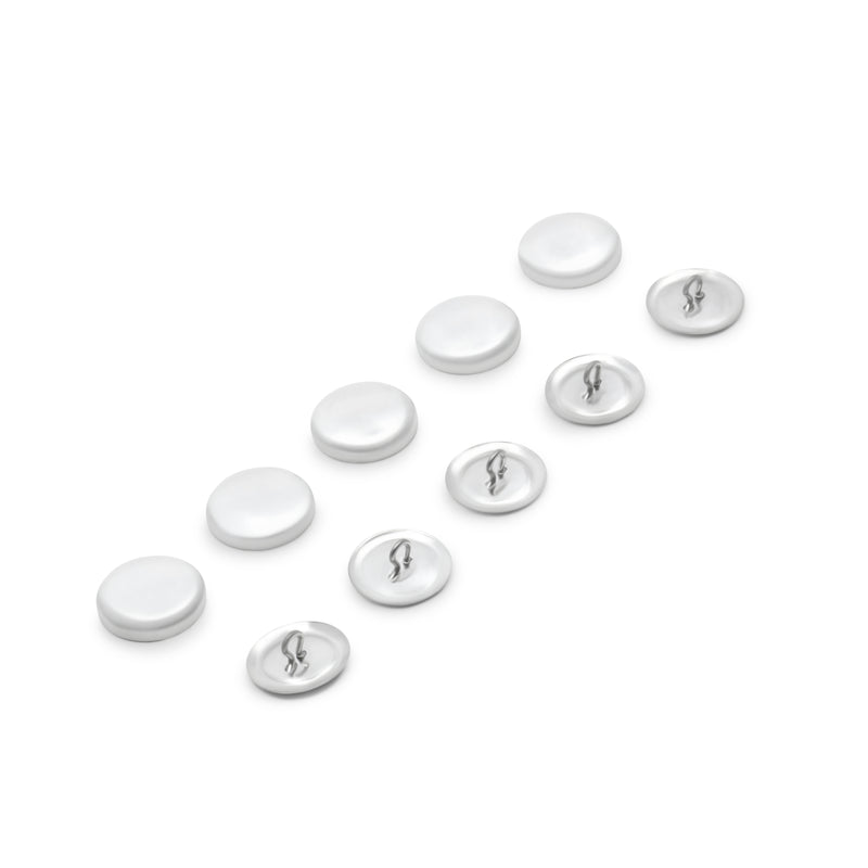 Load image into Gallery viewer, 13-30|Dritz 3/4" Cover Button Refill, 5 Sets, Nickel