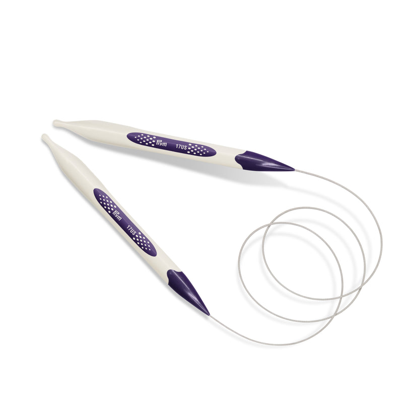 Load image into Gallery viewer, 57092|Prym 32" Ergonomic Circular Knitting Needles, US 17 (12mm)