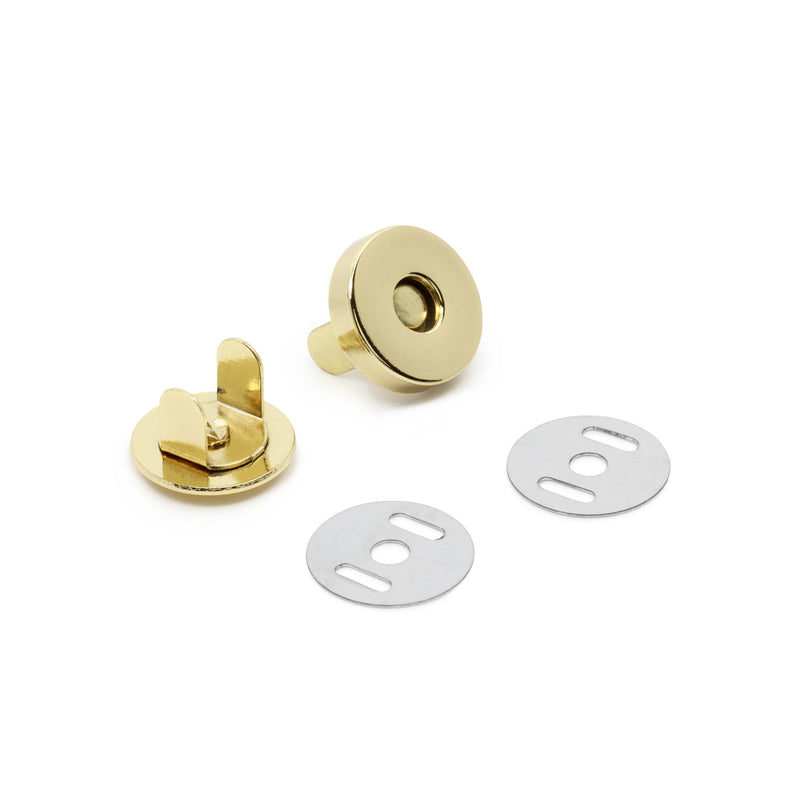 Load image into Gallery viewer, 763-35|Dritz 3/4" Magnetic Snap, 1 Set, Gold