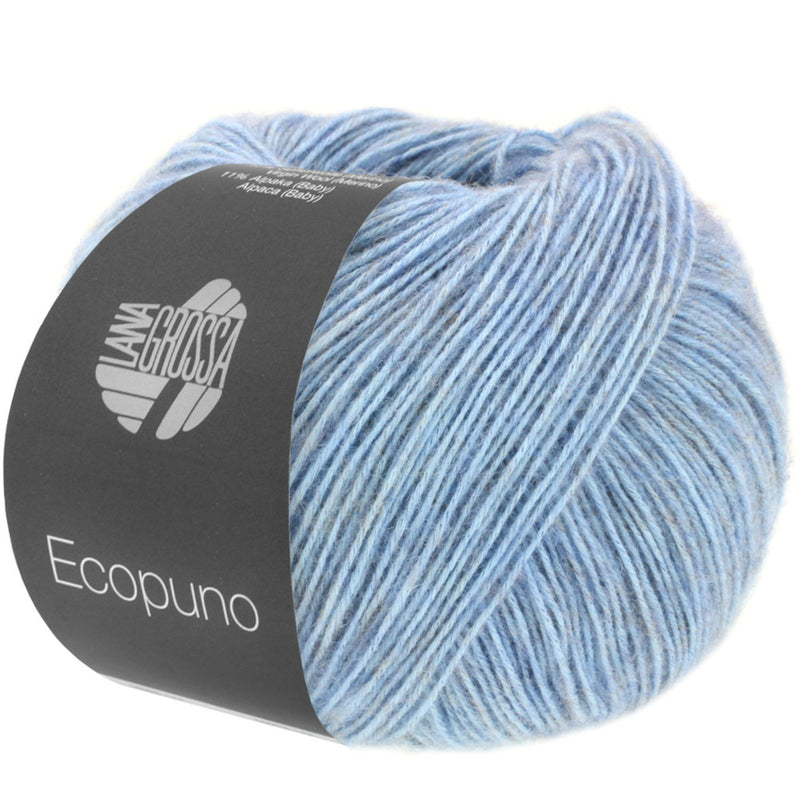Load image into Gallery viewer, 13310075|Lana Grossa Ecopuno Yarn, Light Jeans Blue
