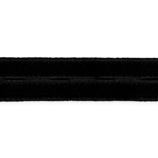 9347B|Dritz 5/8" Buttonhole Elastic, Black, 1 yd