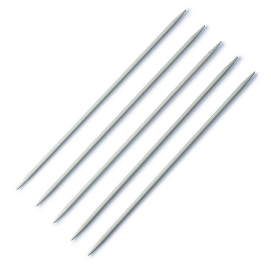 191492|Prym 8" Double Point Aluminum Knitting Needles, 4mm