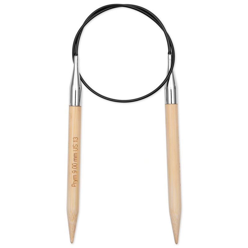 Load image into Gallery viewer, 222553|Prym 24" (60 cm) Circular Bamboo Knitting Needles, US 13 (9 mm)