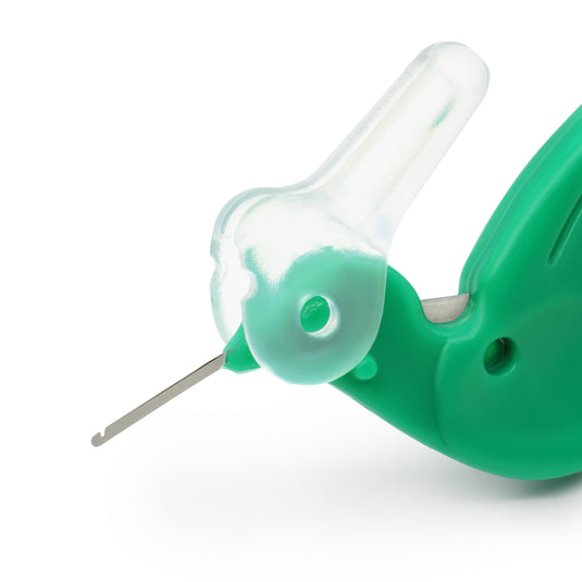 BK166|Dritz Hummingbird Needle Threaders, Green, 12 pc