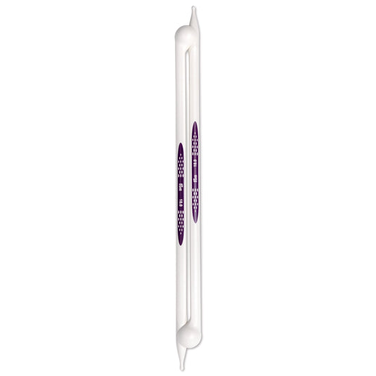 190313|Prym 12" Ergonomic Single Point Knitting Needles, 10mm