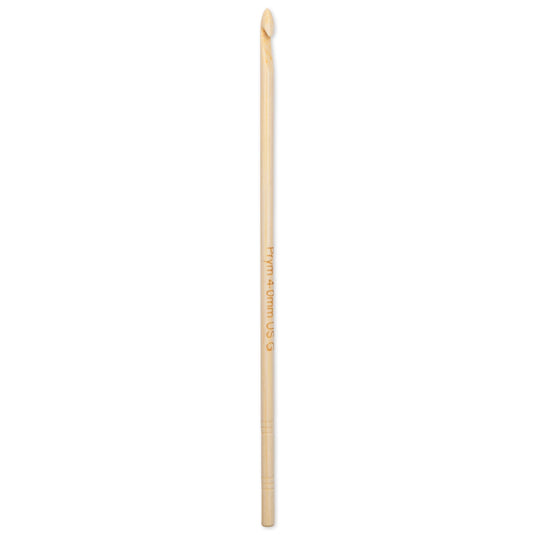 197604|Prym 6" Bamboo Crochet Hook, 4mm