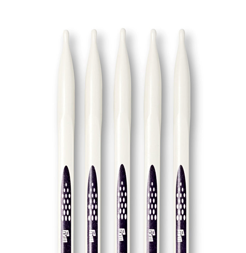 Cargue la imagen en el visor de la galería, 57058|Prym 8" Ergonomic Double Point Knitting Needles, US 11 (8mm)
