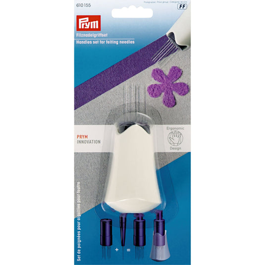 610155|Prym Felting Needles Handle Set