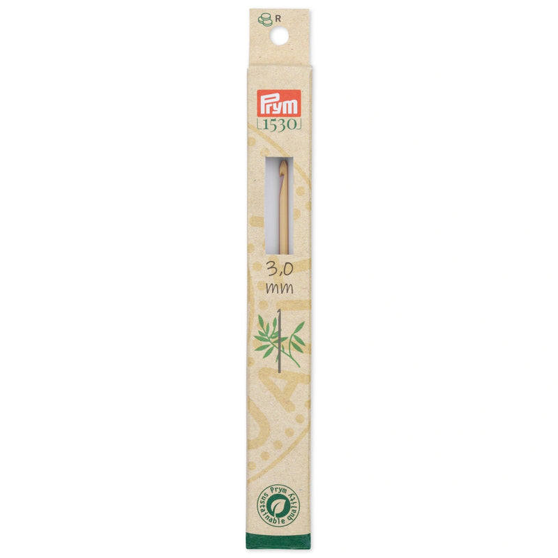 Load image into Gallery viewer, 197602|Prym 6" Bamboo Crochet Hook, 3mm