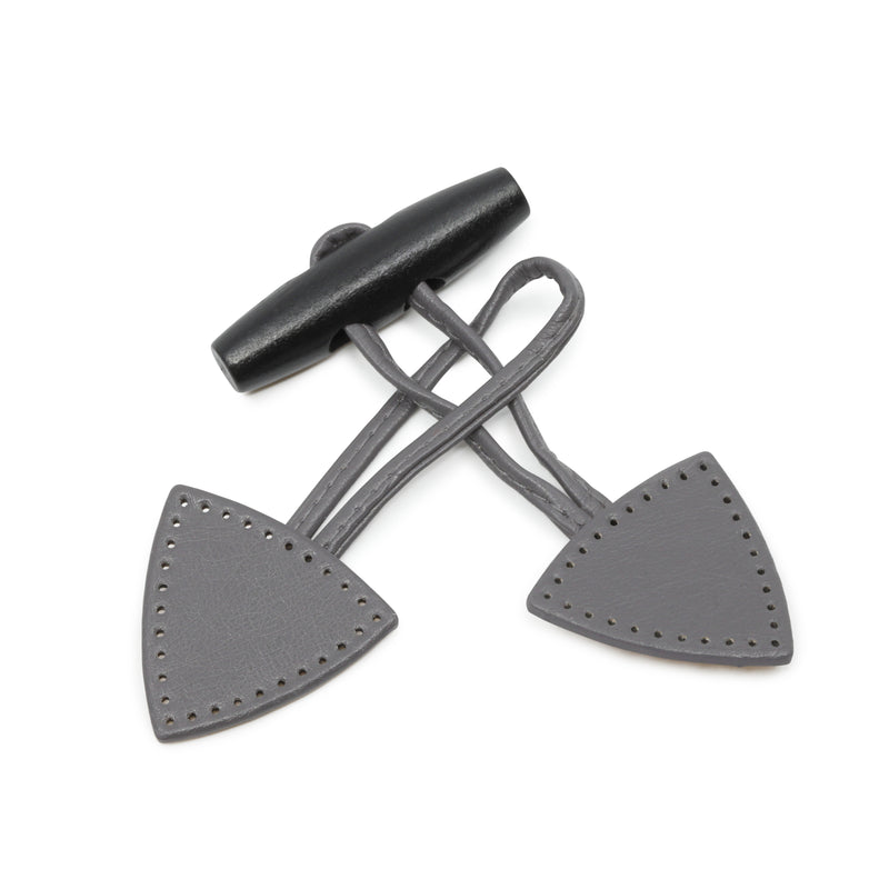 Load image into Gallery viewer, 454-13|Dritz Sew-On Toggle, 1 pc, Gray