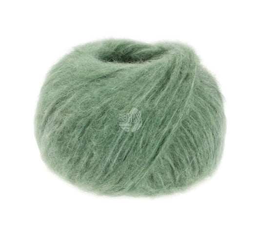 12080006|Lana Grossa Alpaca Moda Yarn, Grey Green