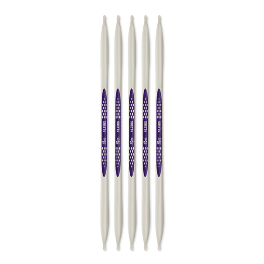 57057|Prym 8" Ergonomic Double Point Knitting Needles, US 10.75 (7mm)