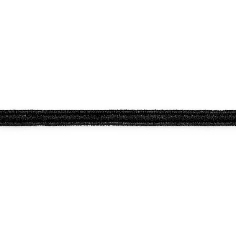 Cargue la imagen en el visor de la galería, 9341B|Dritz Oval Cord Elastic, Black, 2-1/2 yd