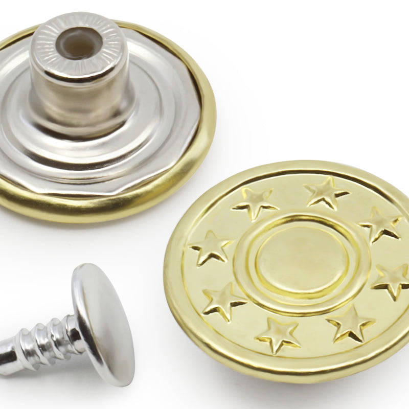 Chargez l'image dans la visionneuse de la galerie, 4-35|Dritz Jean Buttons, 6 pc, Gold
