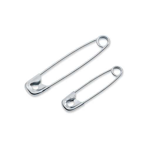 1472|Dritz Safety Pins, Assorted Sizes, Nickel, 200 pc