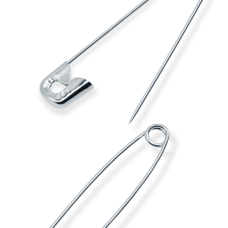 Load image into Gallery viewer, 1461|Dritz 2" Quilters Safety Pins, Nickel, 40 pc