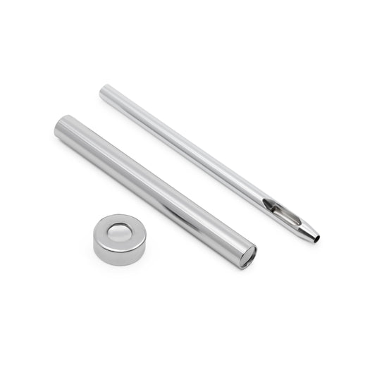 BK133|Dritz Double-Cap Rivets & Tools, 120 Sets, Nickel