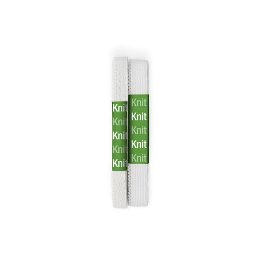 9324W|Dritz Lingerie Elastic, White, 2-Pack