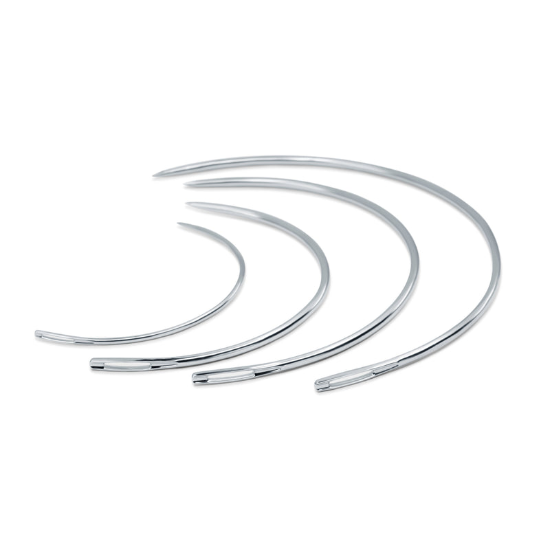 Load image into Gallery viewer, 9020|Dritz Curved Upholstery Needles, Assorted, 4 pc