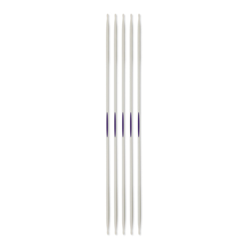 Cargue la imagen en el visor de la galería, 57050|Prym 8" Ergonomic Double Point Knitting Needles, US 1 (2.5mm)