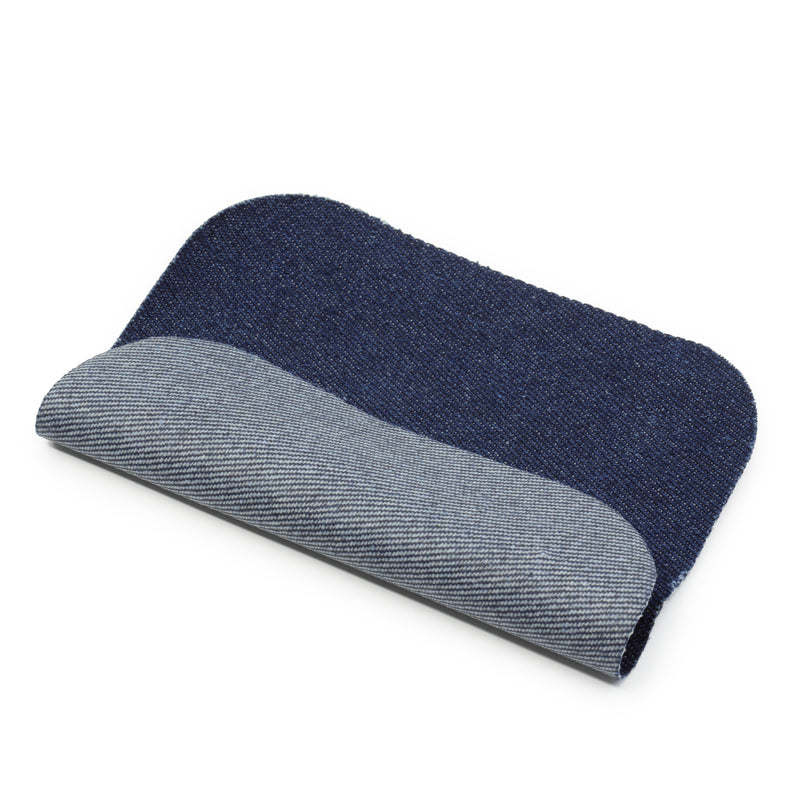 Cargue la imagen en el visor de la galería, 55242-70|Dritz Denim Iron-On Patches, 5" x 5", Assorted, 4 pc