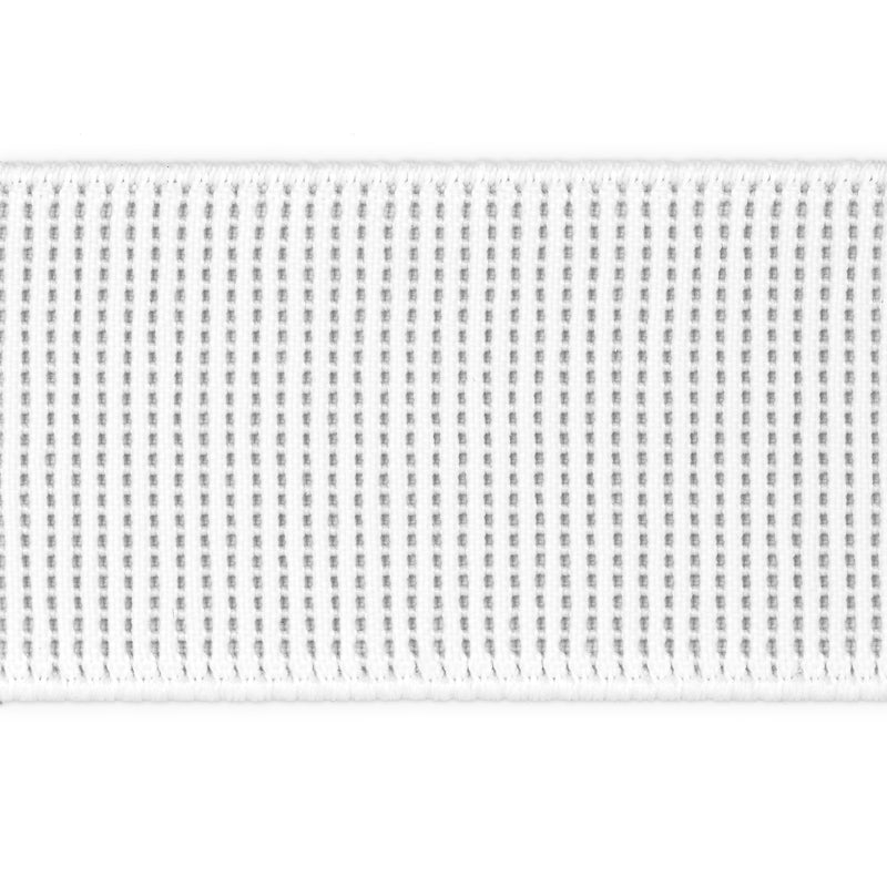 Cargue la imagen en el visor de la galería, 9503W|Dritz 1-1/2" Ribbed Non-Roll Elastic, White, 2-1/2 yd
