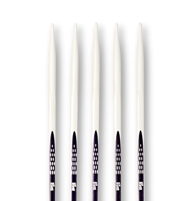 Cargue la imagen en el visor de la galería, 57054|Prym 8" Ergonomic Double Point Knitting Needles, US 7 (4.5mm)