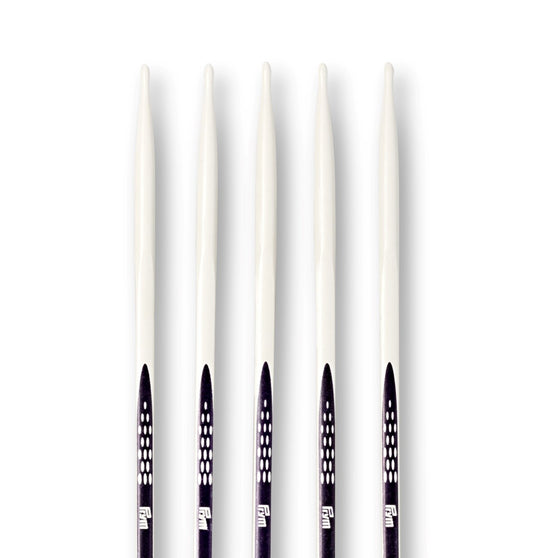 57054|Prym 8" Ergonomic Double Point Knitting Needles, US 7 (4.5mm)