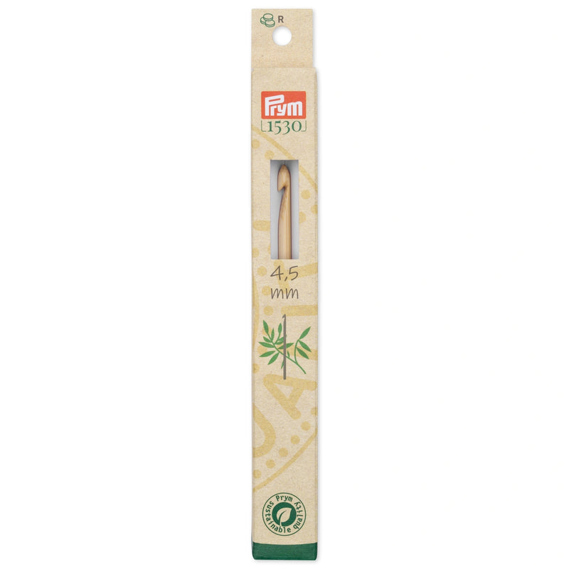 Load image into Gallery viewer, 197605|Prym 6" Bamboo Crochet Hook, 4.5mm