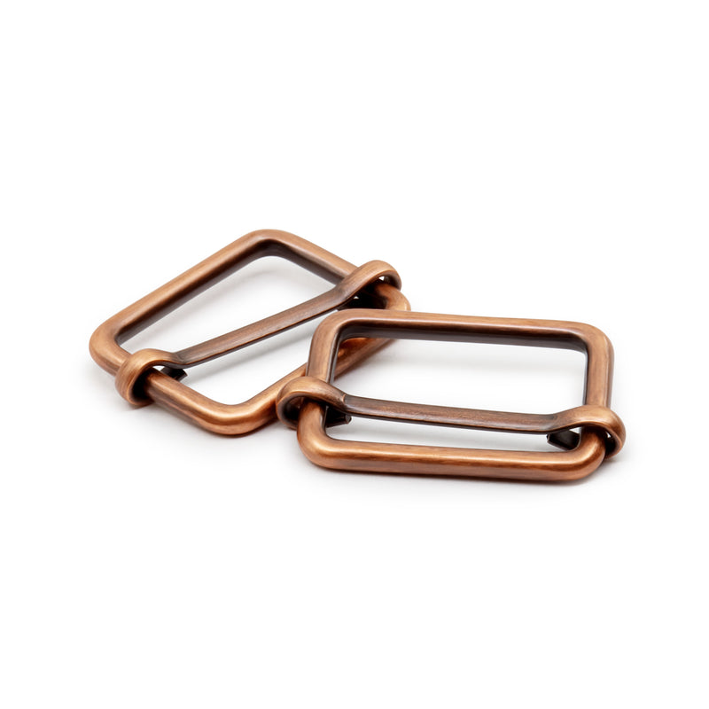 Load image into Gallery viewer, 726-32|Dritz 1" Adjustable Slide Buckles, Copper, 2 pc