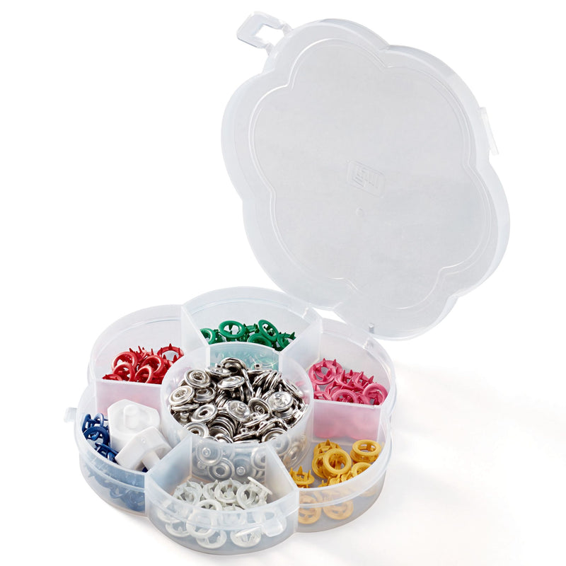 Load image into Gallery viewer, 390740|Prym PL JERSEY 8 mm multi-colored with tools 60pc