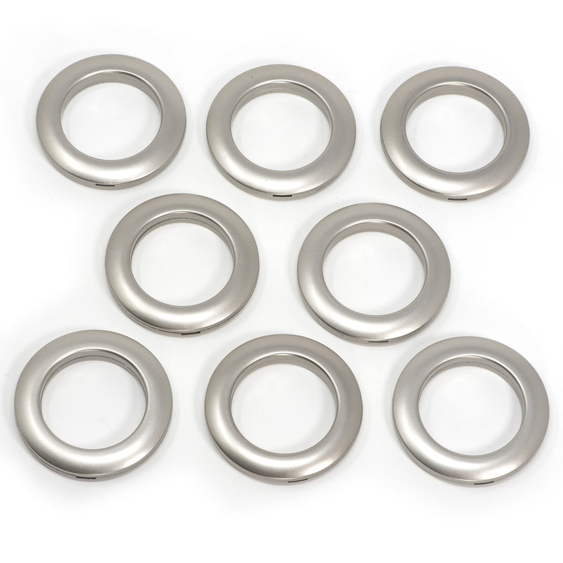 Load image into Gallery viewer, 44368|Dritz 1-9/16" Plastic Curtain Grommets, Pewter, 8 Sets