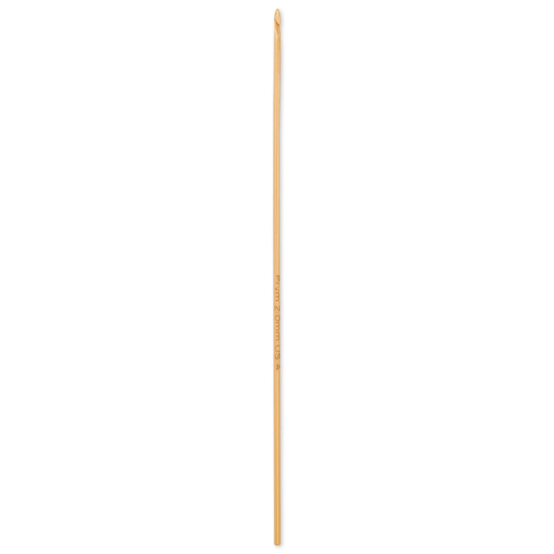 Load image into Gallery viewer, 197600|Prym 6" Bamboo Crochet Hook, 2mm