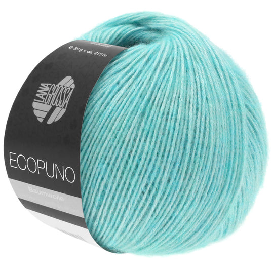 13310028|Lana Grossa Ecopuno Yarn, Turquoise