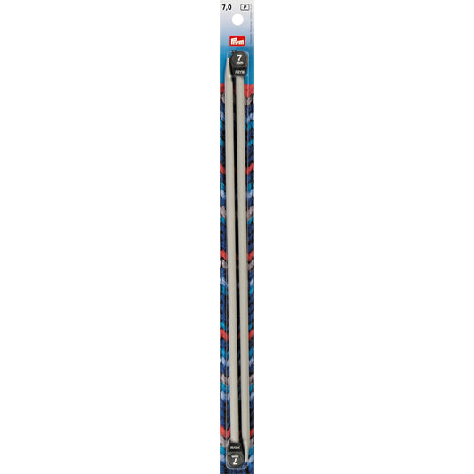 191470|Prym 14" Single Point Aluminum Knitting Needles, 7mm