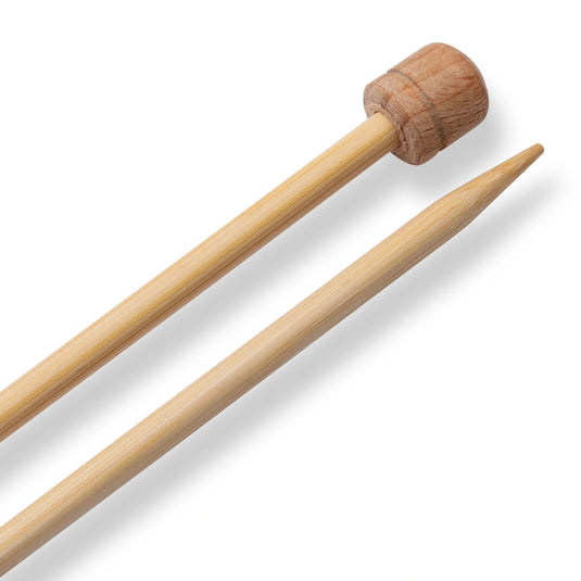 222117|Prym 13" Single Point Bamboo Knitting Needles, 5mm