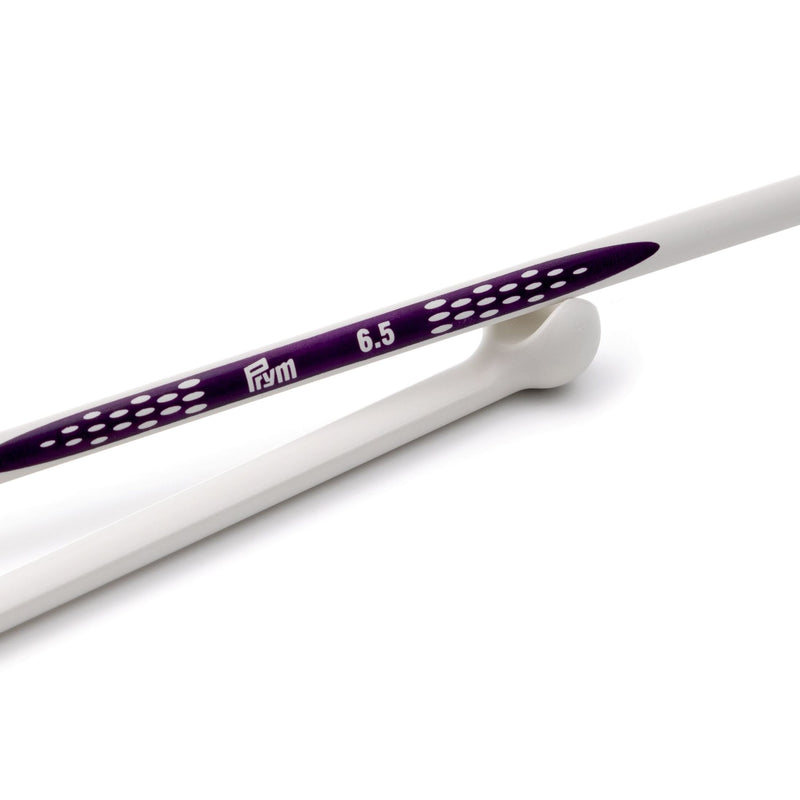 Cargue la imagen en el visor de la galería, 190309|Prym 12" Ergonomic Single Point Knitting Needles, 6.5mm