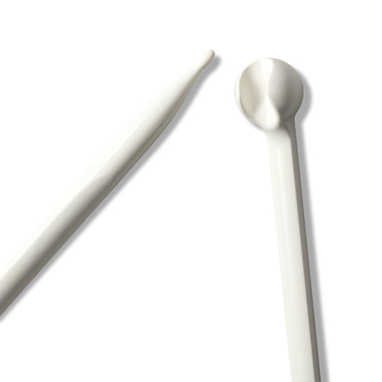 57034|Prym 14" Ergonomic Single Point Knitting Needles, US 11 (8mm)