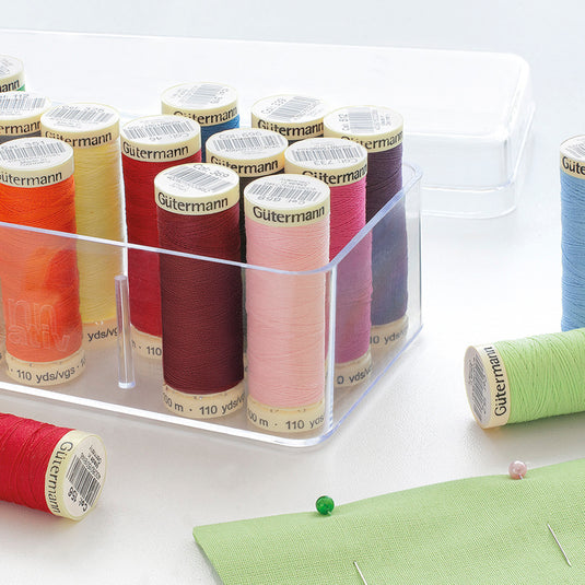 618670-001|Gutermann Cotton Thread Box, Assorted, 26 Spools
