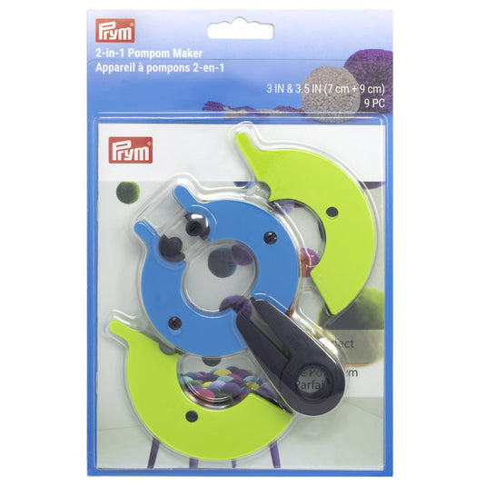 57111|Prym 2-in-1 Pompom Maker, Large