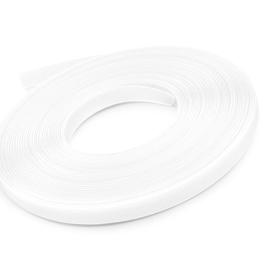 569-9|Dritz 12 mm Flexicurve Polyester Boning, 22 yd, White