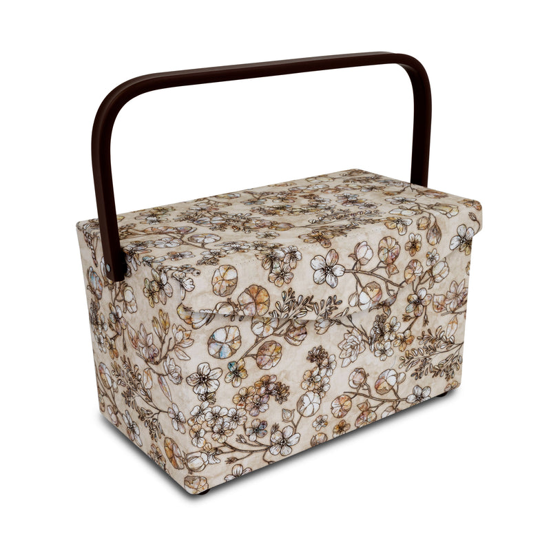 Load image into Gallery viewer, Z10456|Dritz Rectangular Sewing Basket with Zippered Case, Medium