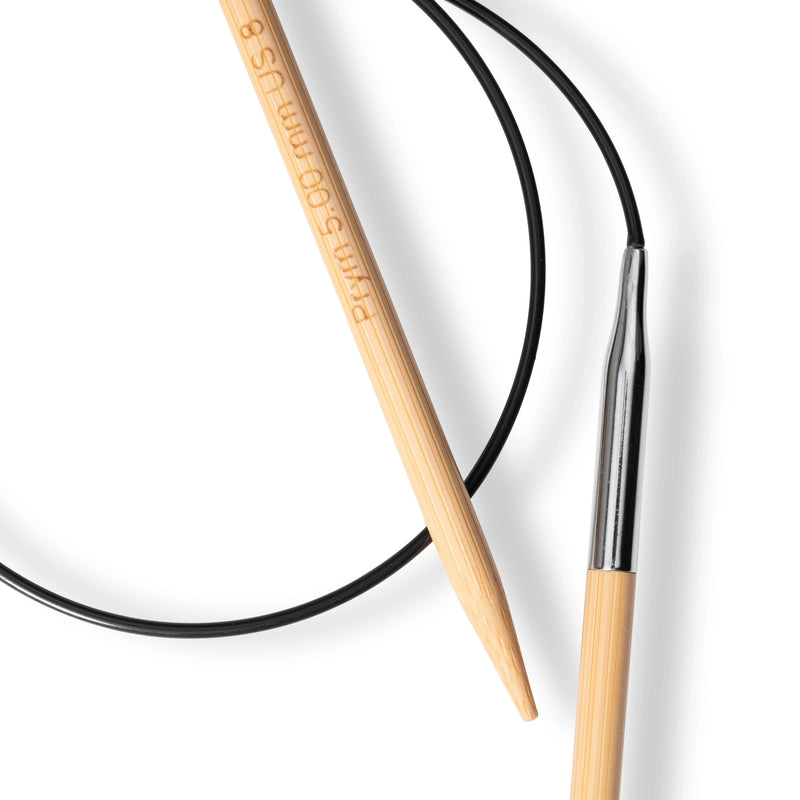 Load image into Gallery viewer, 222518|Prym 24" (60 cm) Circular Bamboo Knitting Needles, US 8 (5 mm)