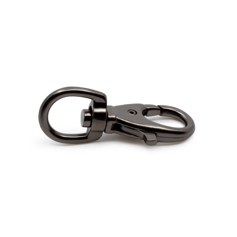 Load image into Gallery viewer, BK153|Dritz Swivel Hooks, Gunmetal, 12 pc