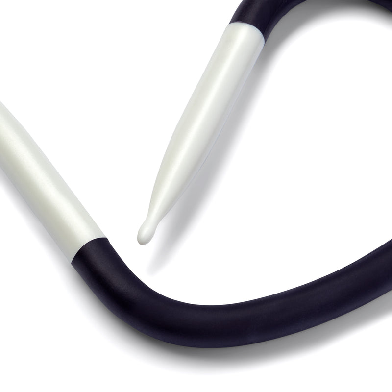 Cargue la imagen en el visor de la galería, 57126|Prym 10" Ergonomic Yoga Cable-Stitch Needle, US 10.75 (7mm)