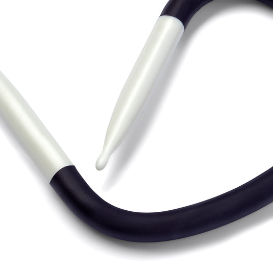 57126|Prym 10" Ergonomic Yoga Cable-Stitch Needle, US 10.75 (7mm)