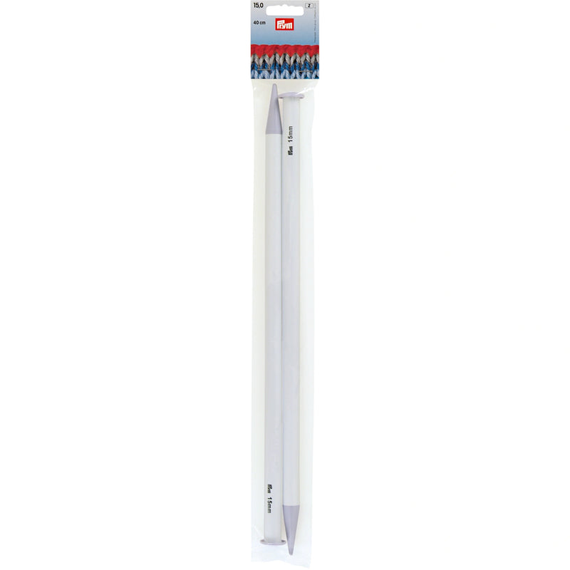 Load image into Gallery viewer, 218234|Prym 16" Single Point Plastic Knitting Needles, 15mm